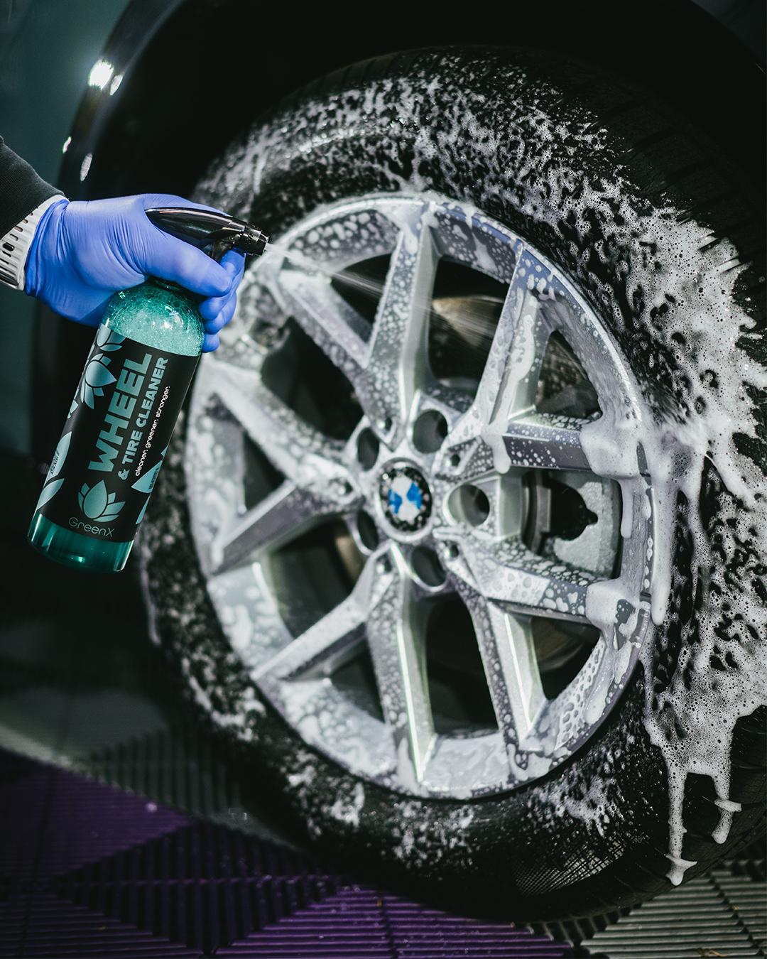 GreenX Wheel & Tire Cleaner 750ML