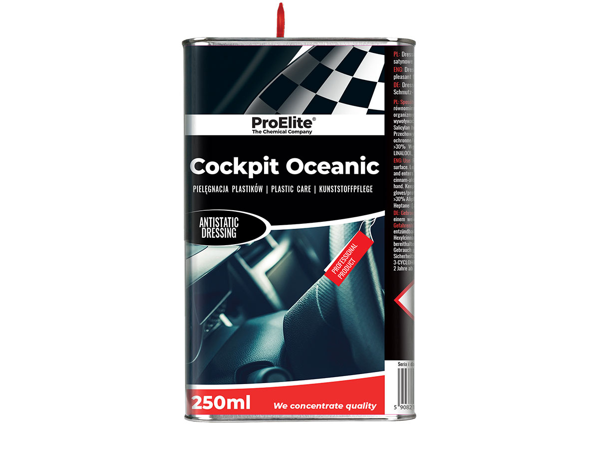 COCKPIT OCEANIC 250ML - Condicionador de Plásticos
