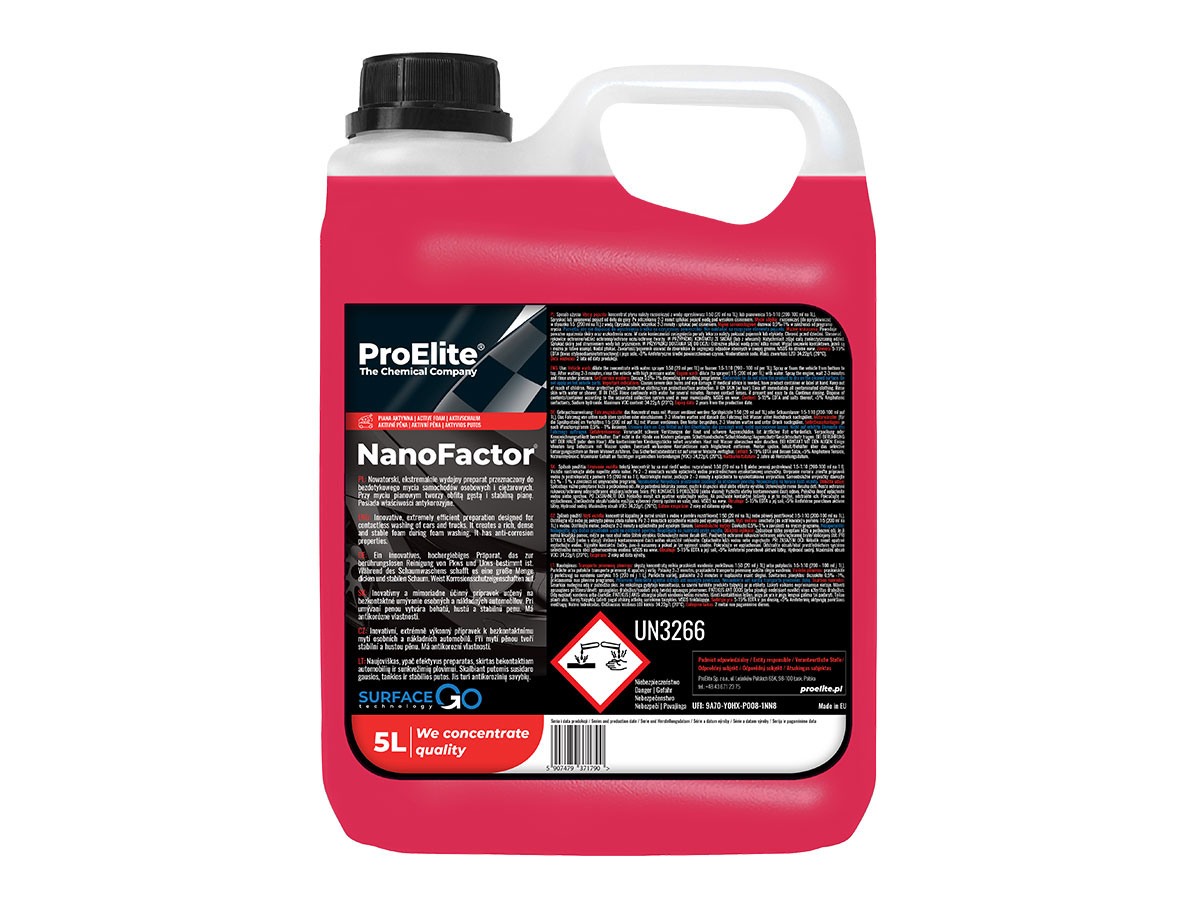NANO FACTOR 5L - ESPUMA ATIVA - PROELITE