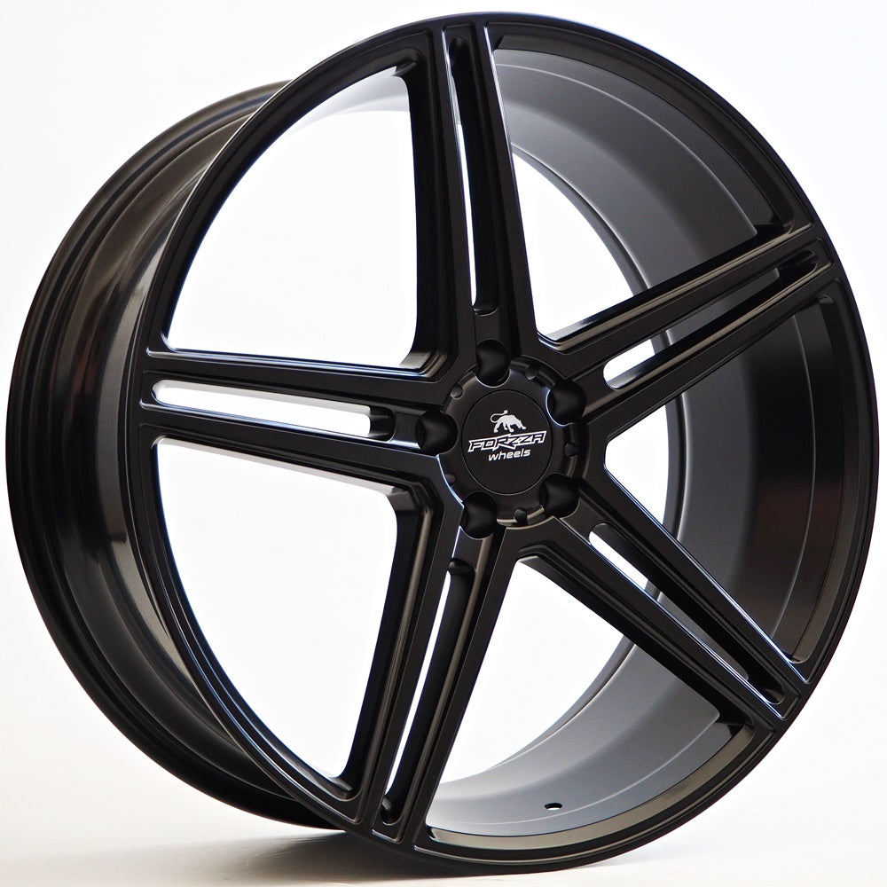 FORZZA BOSAN 21" - SATIN BLACK - 5X112