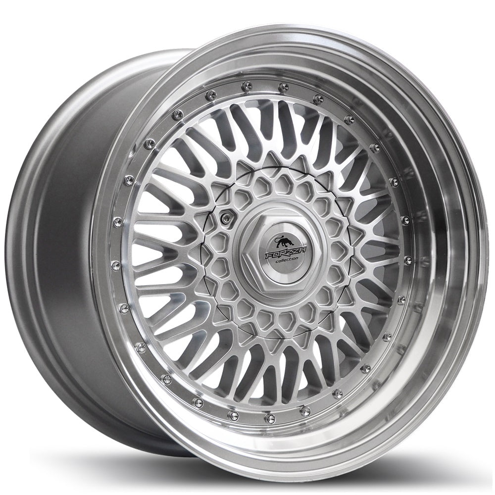 FORZZA MALM 16" - SILVER LIP MACHINED - 4X100 ; 4X108