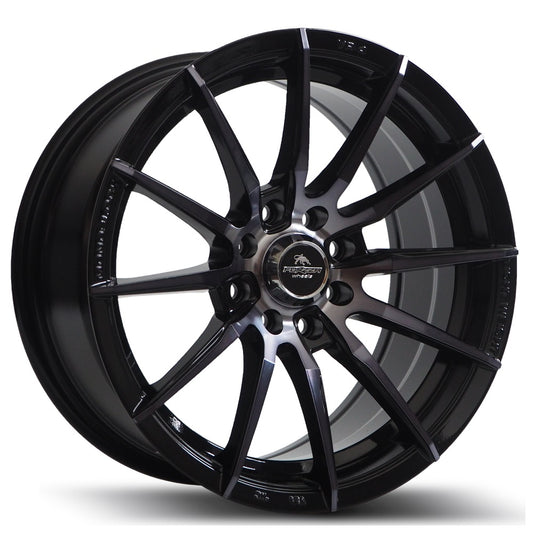FORZZA ATOM 15" - BLACK MAGIC MACHINED - 4X100 ; 4X108