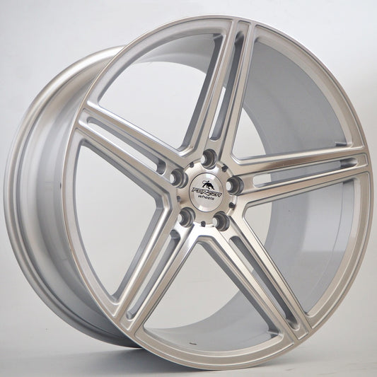 FORZZA BOSAN 20" - SILVER FACE MACHINED - 5X112