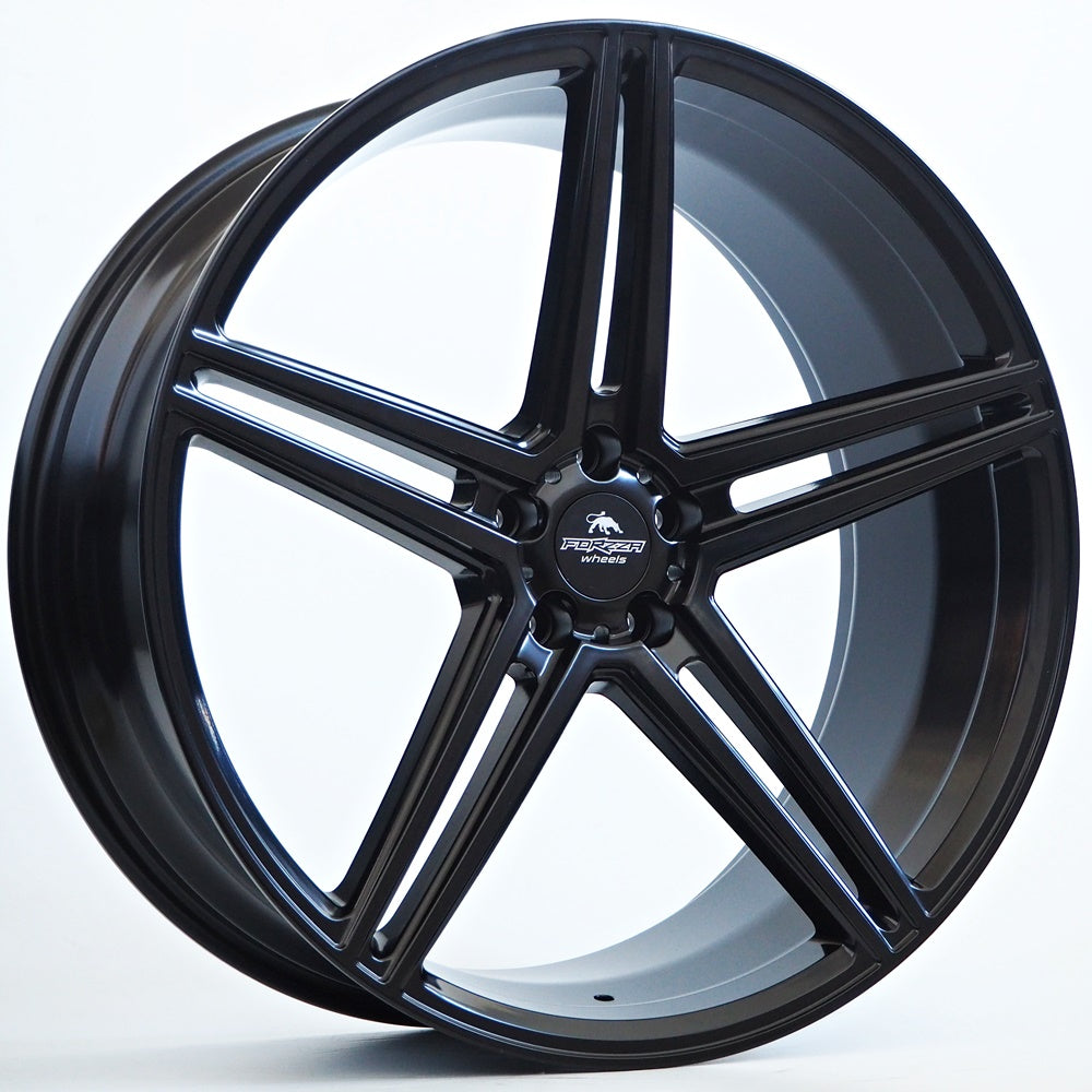 FORZZA BOSAN 22" - SATIN BLACK - 5X112