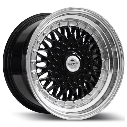 FORZZA MALM 15" - BLACK LIP MACHINED - 4X100 ; 4X114.3