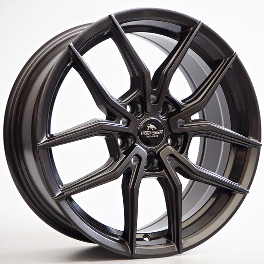 FORZZA ORBIT 17" - GUN METAL - 5X100