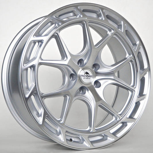 FORZZA SATURN 20" - SILVER FACE MACHINED - 5X112
