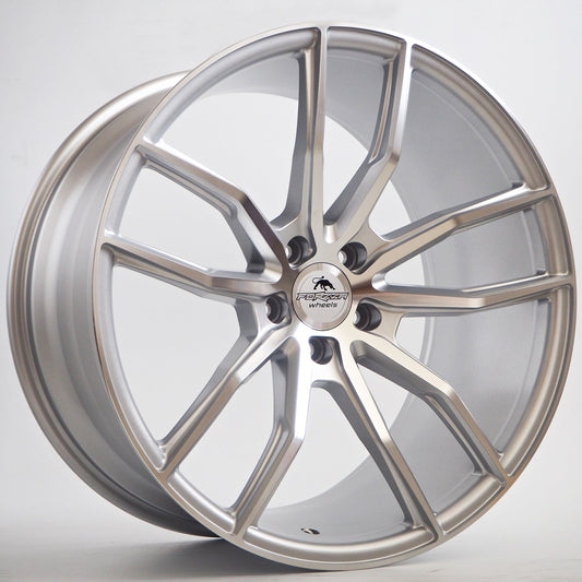 FORZZA SIGMA 20" - SILVER FACE MACHINED - 5X112