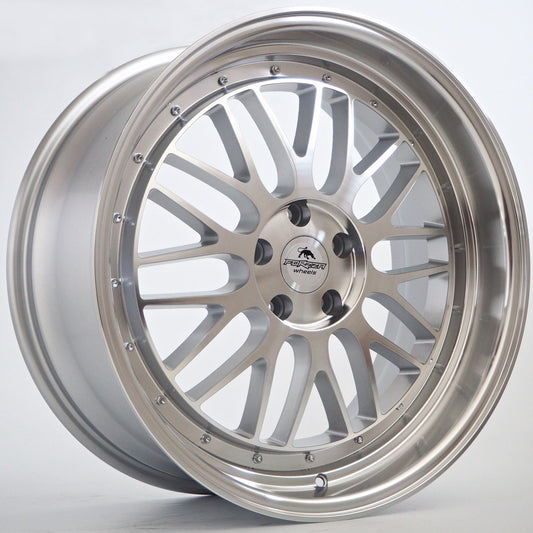 FORZZA SPOT 20" - SILVER FACE MACHINED - 5X120