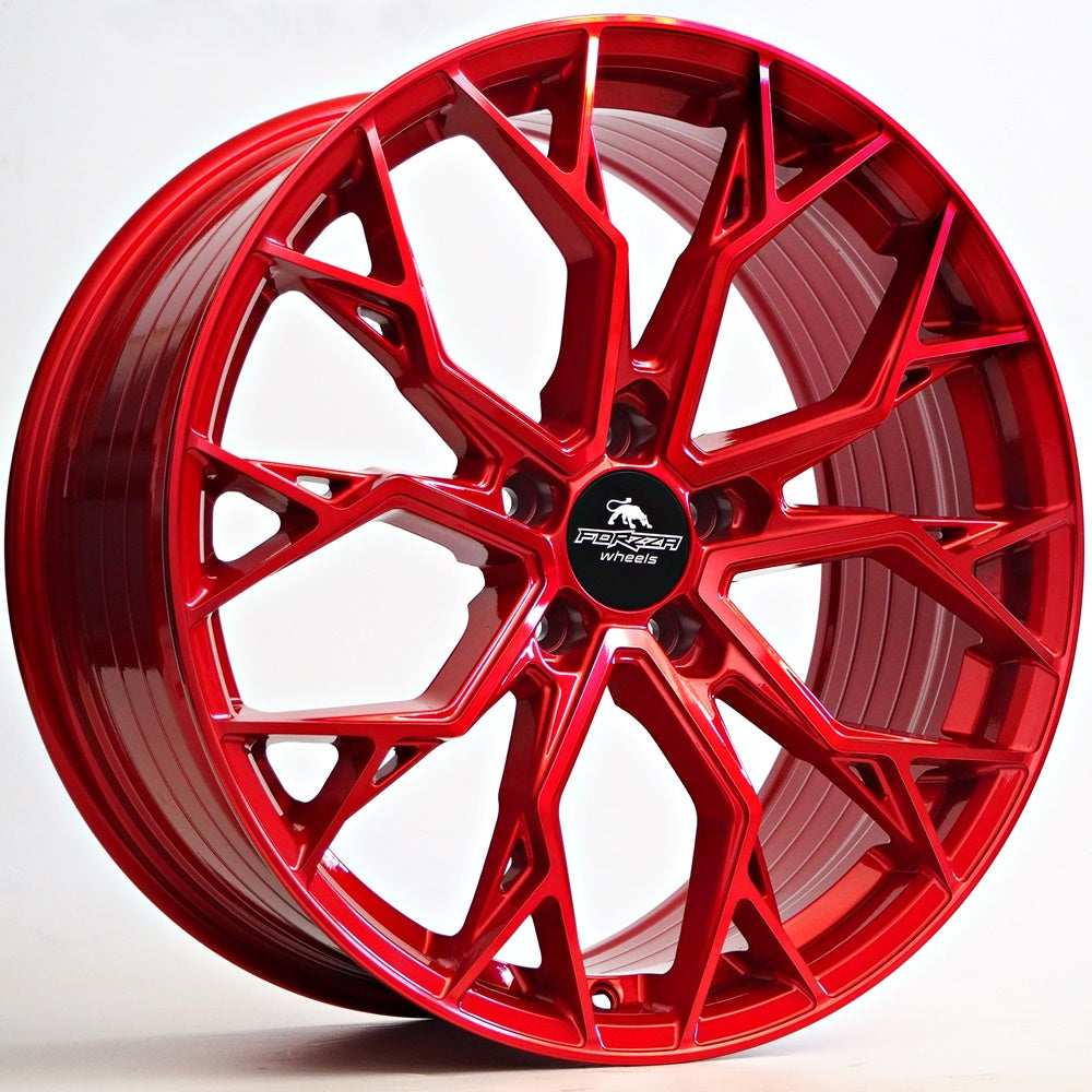 FORZZA TITAN 18" - CANDY RED - 5X112