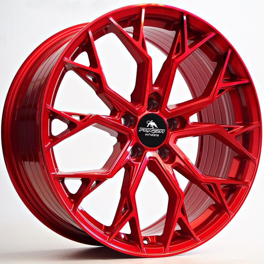 FORZZA TITAN 18" - CANDY RED - 5X112